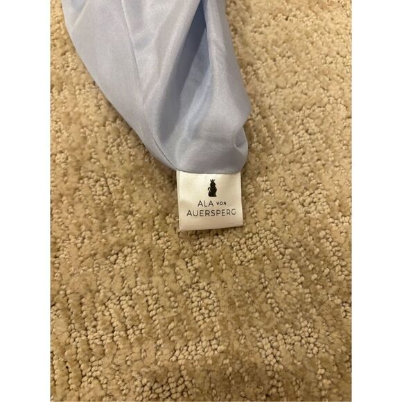 Ala von Auersperg Women's Leaf Print Silk Caftan Rita Dress Multicolor 2XL NWT - Picture 9 of 10